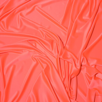 Matase sintetica elastica French Orange neon
