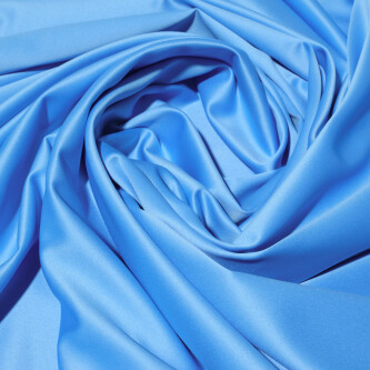 Matase sintetica elastica French Albastru tropical
