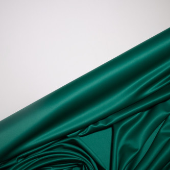 Matase sintetica elastica FRENCH Verde smarald