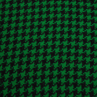Stofa model pepit verde cu negru