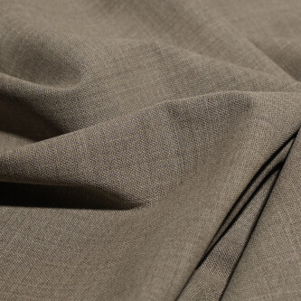 Stofa bej-taupe din lana elastica 