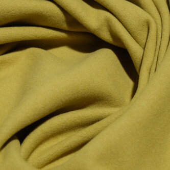 Stofa de lana Casha mustar - material gros, moale si elegant