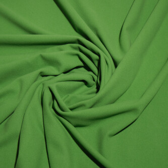 Stofa de lana Casha verde - material gros, moale si elegant