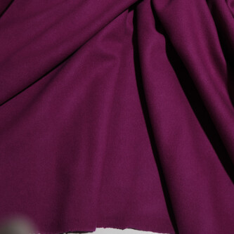 Stofa de lana Casha Magenta - material gros, moale si elegant