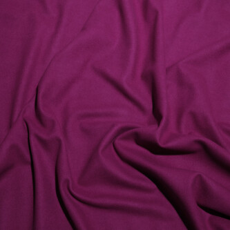 Stofa de lana Casha Magenta - material gros, moale si elegant