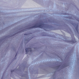 Tul de matase naturala peliculizat Cobalt