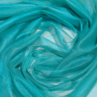 Tul de matase naturala peliculizat Mermaid