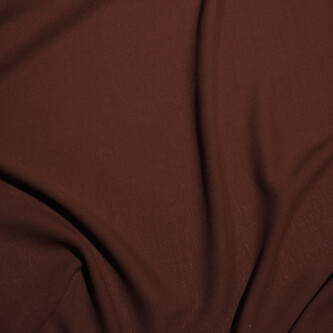 Voal din lana si vascoza teracota