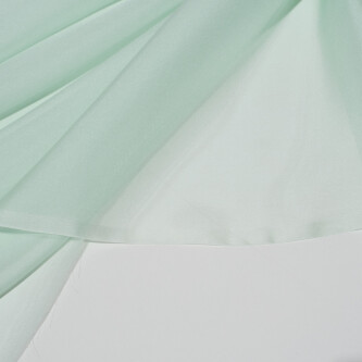 Voal de matase naturala CHIFFON Mint light