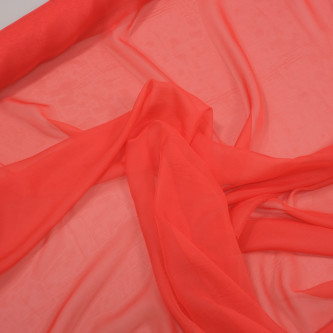 Voal Chiffon Coral