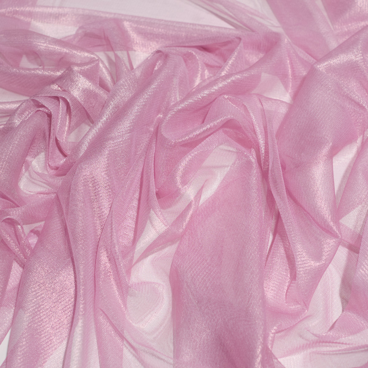 Tul de matase naturala peliculizat baby pink